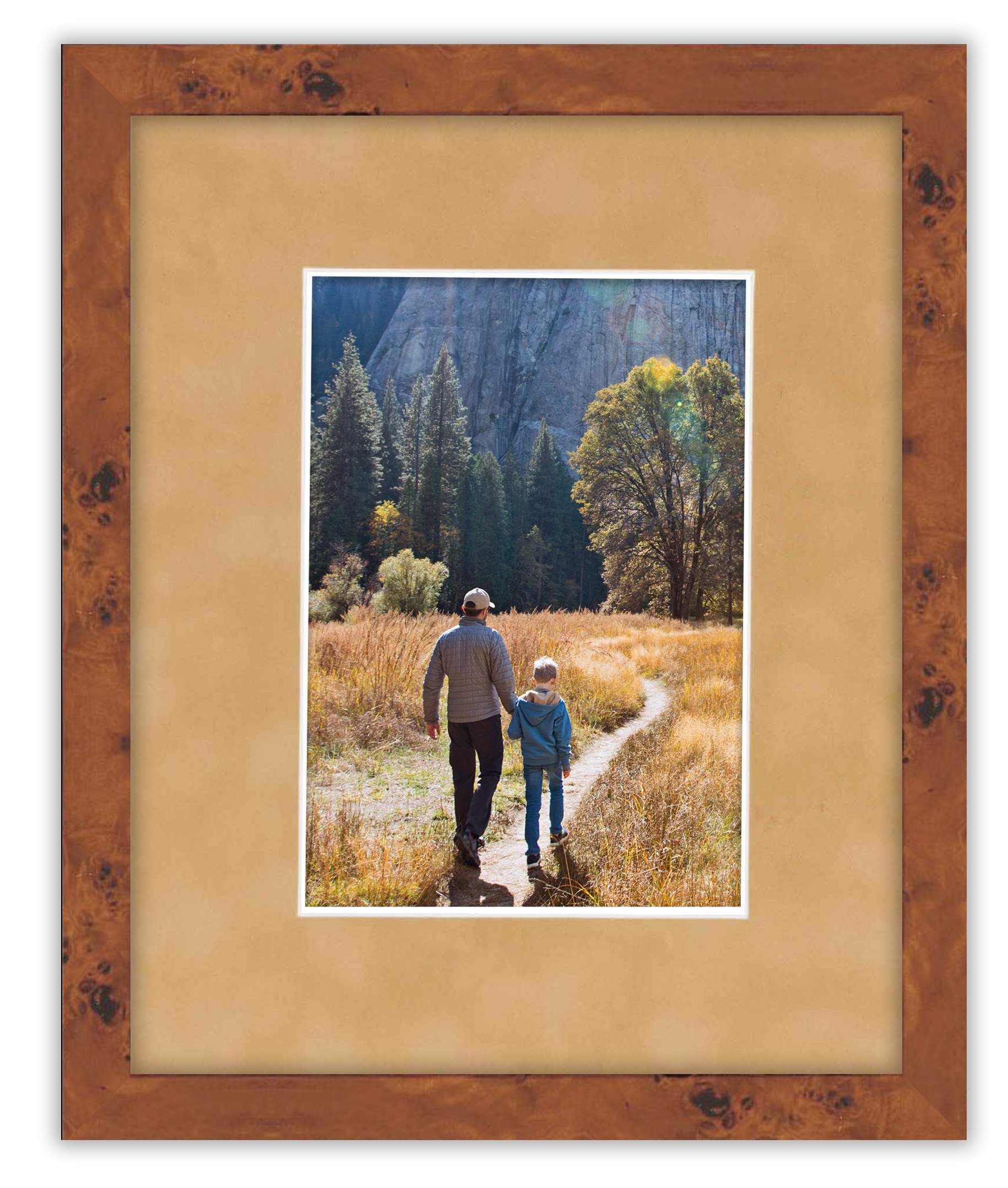 24x36 Inch Beige Suede Picture Mat Board - Precut Bevel Cut Mat for 20x30 Photos & Artwork - Acid Free Backing Board Included - Perfect for Framing, Scrapbooking & Home Decor Display