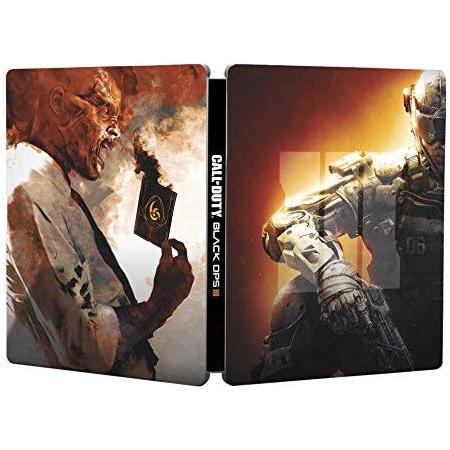 Call of Duty Black Ops III Steel Game Case - Official Licensed Collector's Edition for PS4, Xbox One - Perfect for Gaming Display & Protection