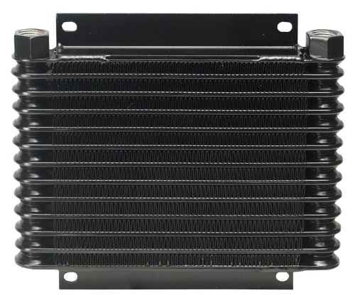 Derale 13613 Black Transmission Oil Cooler for Trucks & RVs