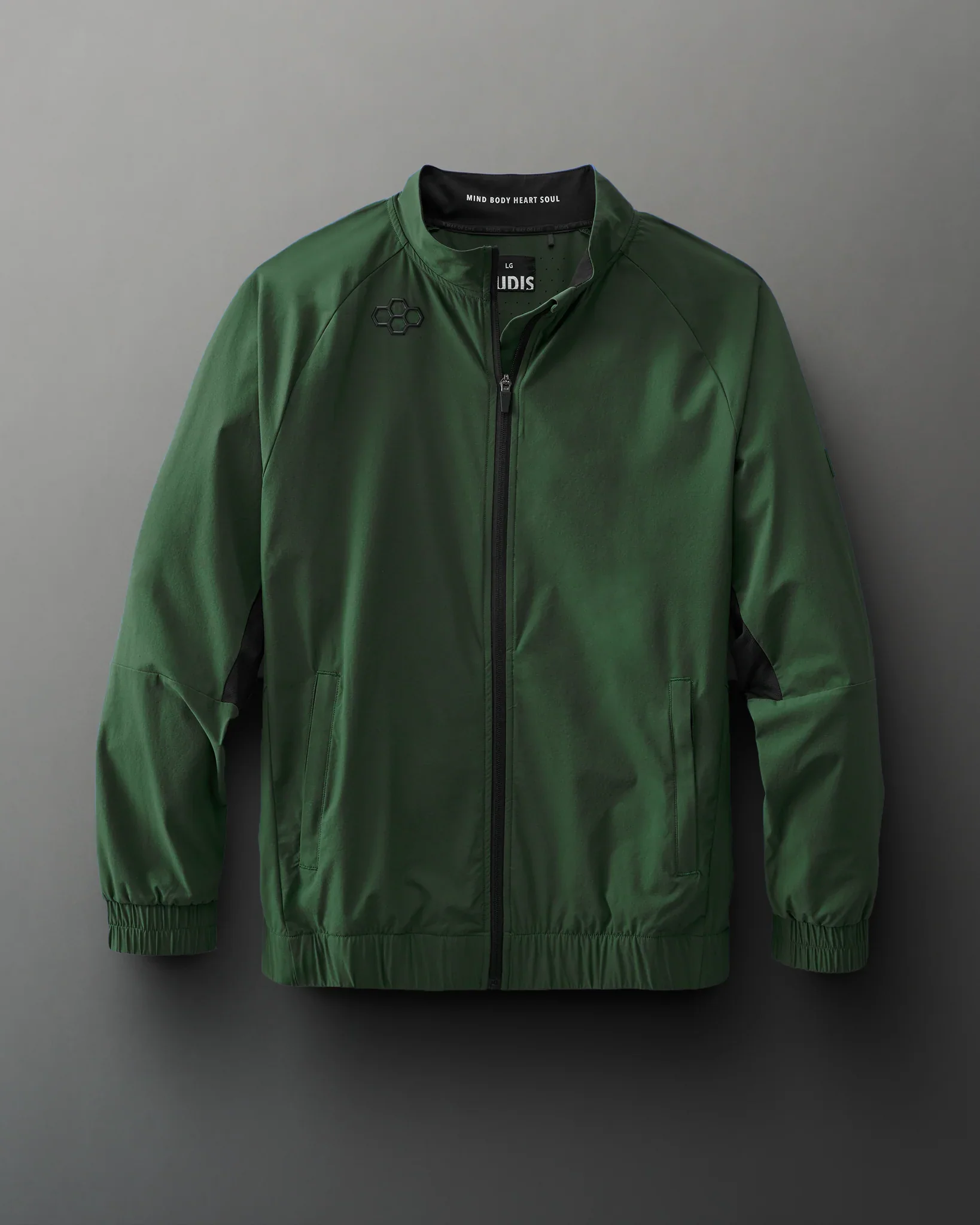 RUDIS Performance Uniform Jacket - Emerald Green Wrestling Apparel for Training & Competition | Lightweight & Breathable for Athletes