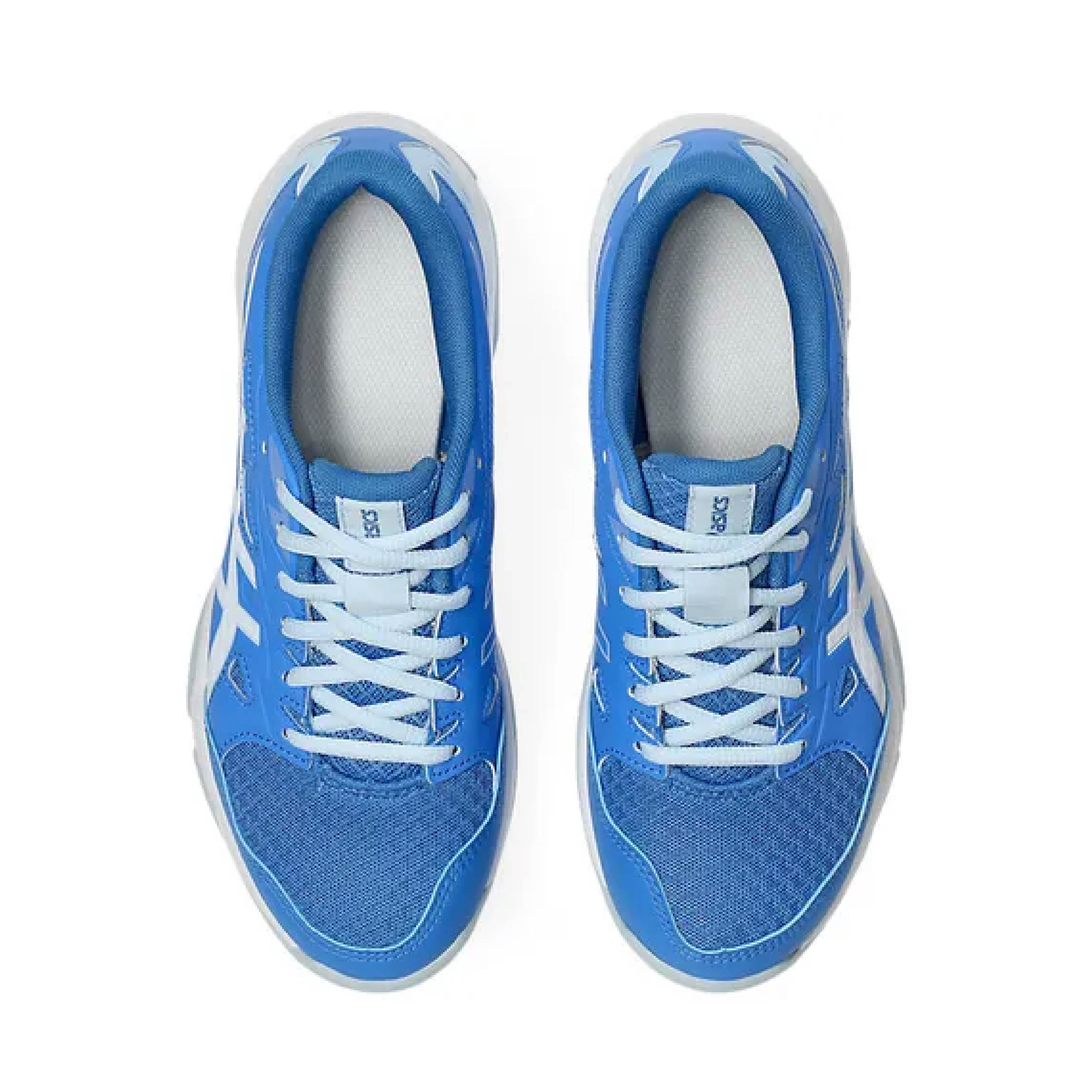 ASICS Gel Rocket 11 Women's Volleyball Shoes - Lightweight Indoor Court Shoes for Women with GEL Cushioning - Blue Coast/White - Perfect for Volleyball, Badminton & Gym Training