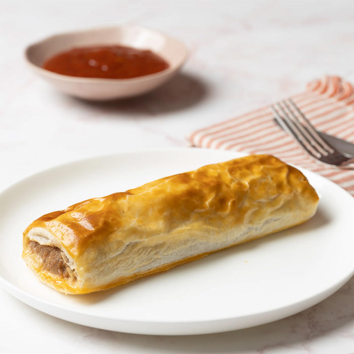 Premium Gourmet Sausage Rolls - Flaky Pastry with Savory Filling - Perfect for Parties, Picnics & Quick Snacks