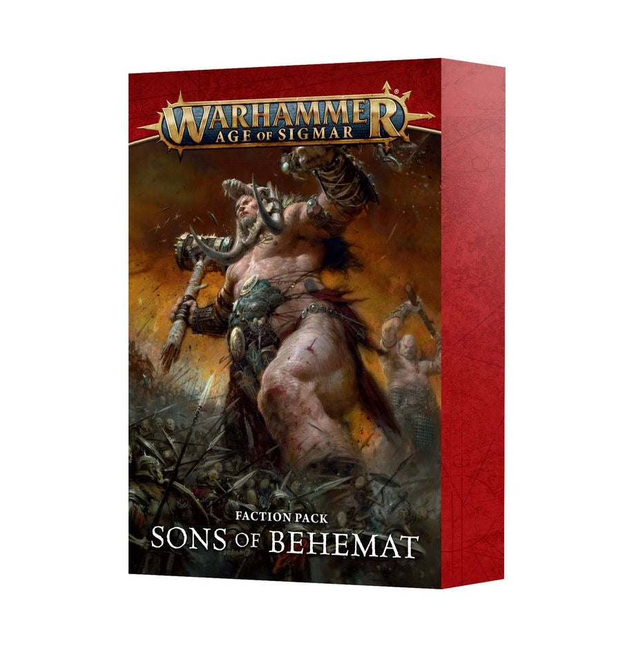 Age of Sigmar: Sons of Behemat Faction Pack - Giant Destruction Army Set for Warhammer Tabletop Wargaming Battles