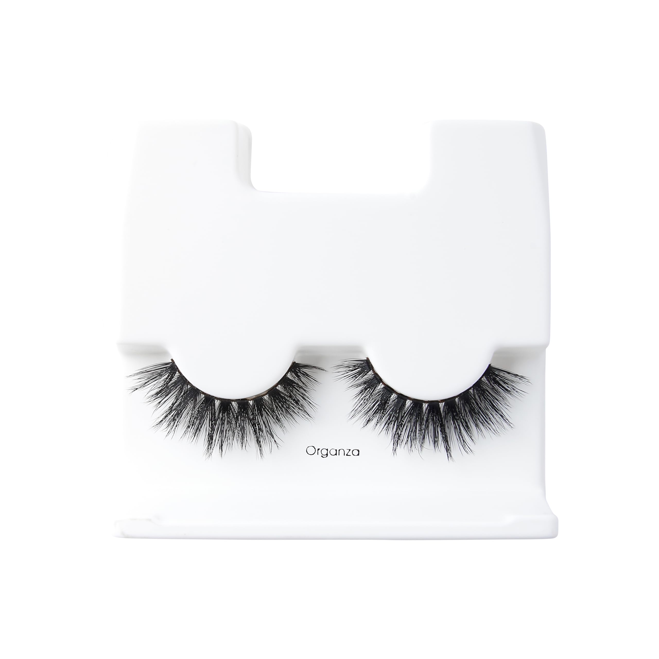 Kiss Lash Couture Naked Drama Organza False Eyelashes - 1 Pair (1 Count) | Natural & Voluminous Look for Daily Wear, Parties & Special Occasions