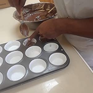 Extra Large Muffin Cups - 5000 Pack Jumbo Cupcake Liners 2.25