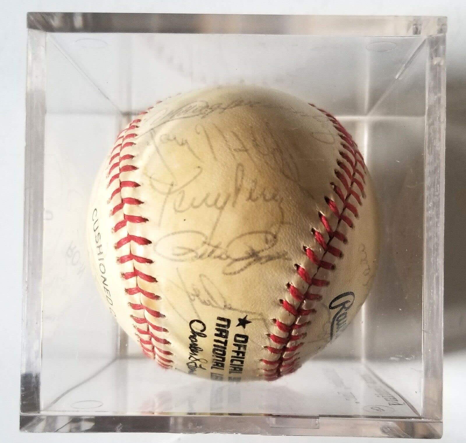 Authentic Phillies 1983 National Champions Signed Team Baseball with JSA LOA - MLB Collectible for Sports Memorabilia Displays & Fan Cave Decor