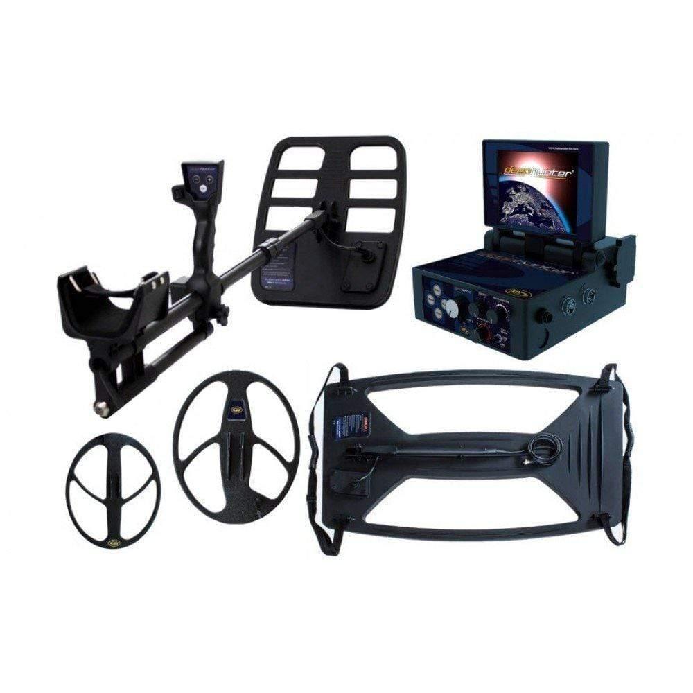 Nokta Deephunter 3D Pro Metal Detector with Waterproof Search Coil & Headphones - Gold & Treasure Hunting for Beach, Field & Relic Detection