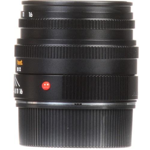 Leica Summicron M 50mm f/2.0 Manual Focus Prime Lens for Leica M Mount Cameras - Black | Perfect for Street Photography, Portraits & Low Light Shooting