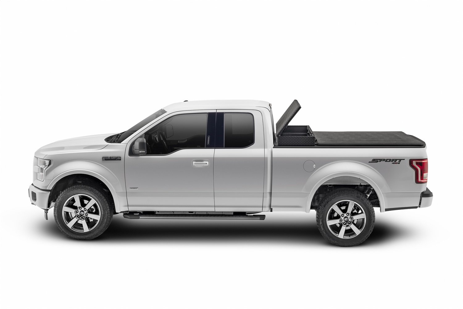 Extang 47435 Trifecta Truck Tool Box - Heavy Duty Aluminum Storage for Pickup Trucks | Perfect for Construction, Farming & Outdoor Work Gear Organization