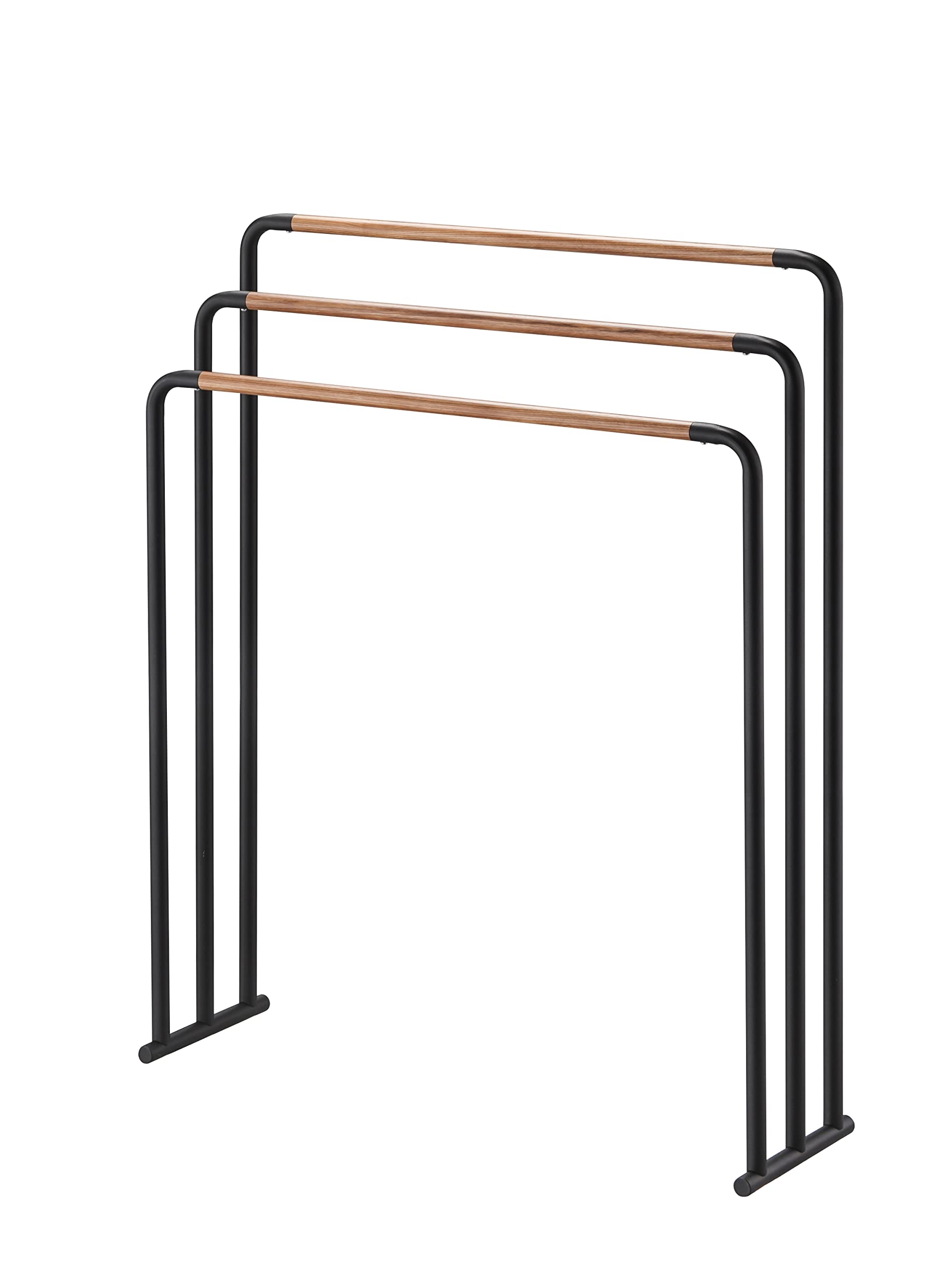 Stainless Steel Wall Mounted Yamazaki Towel Hanger - Space Saving Bathroom Organizer for Kitchen, Bath, Laundry Room & Dorm