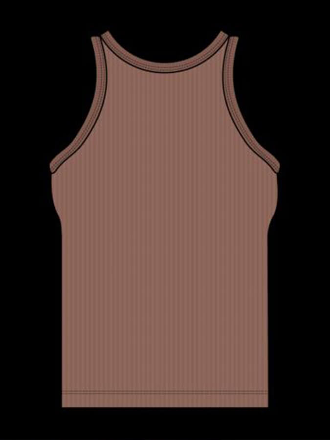 Tavi Perfect Fit Rib Women's Tank Top - Soft Stretch Comfortable Casual Wear for Women - Ideal for Yoga, Workouts, and Everyday Outfits
