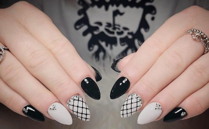 Black and White