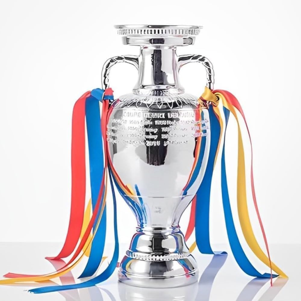 TYGCP Champions League Trophy Replica, European Champions Cup, Delaunay Football Trophy, Resin Collectible for Fans, Office Decor, Souvenir Gift (16-60cm) - Perfect for Football Enthusiasts, Sports Memorabilia Collections & Man Cave Decorations