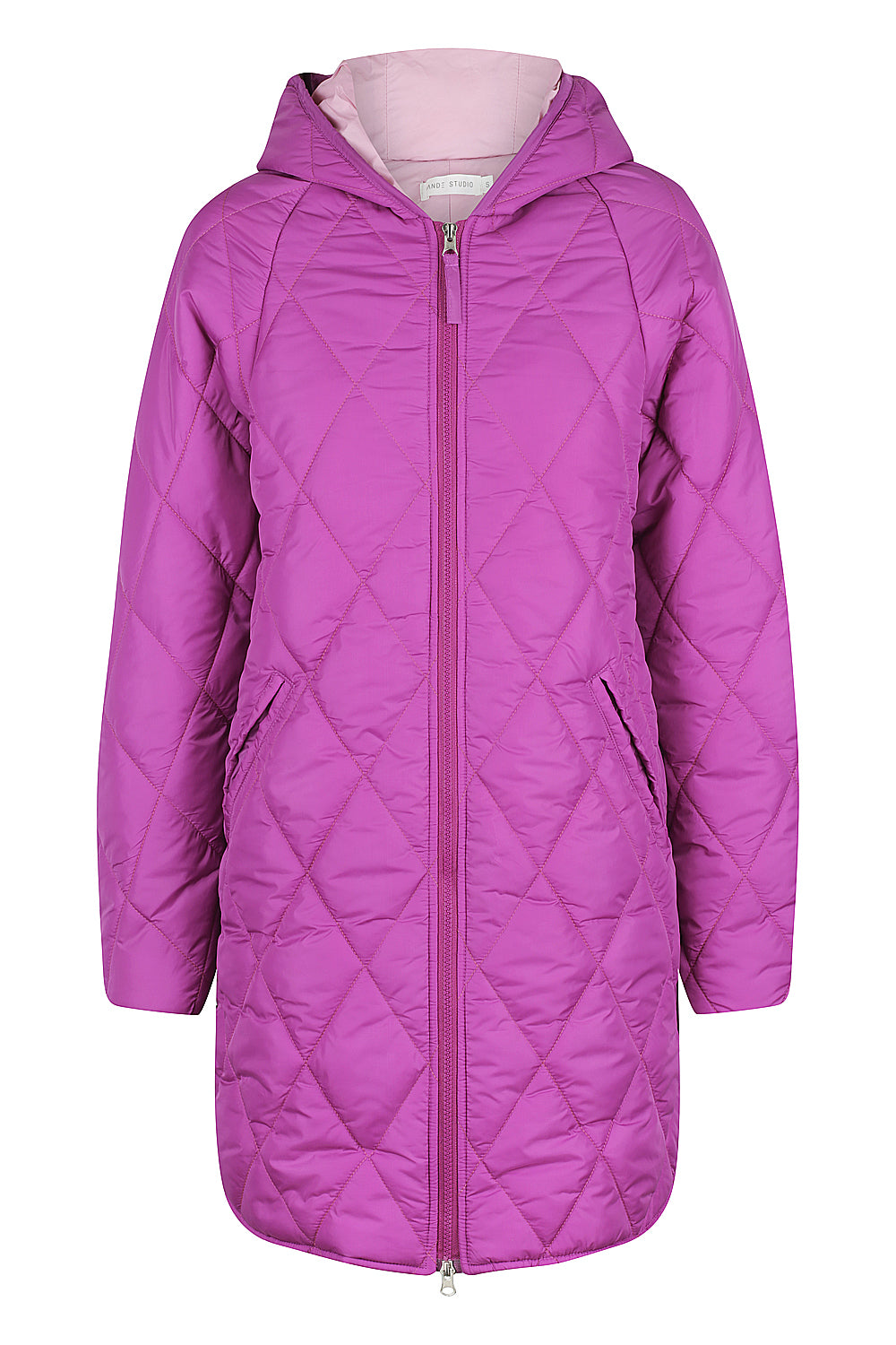 Bande Studio Queenie Quilted Parker Jacket - Women's Lightweight Water-Resistant Coat for Fall & Winter | Perfect for Outdoor Activities, Commuting, and Casual Wear