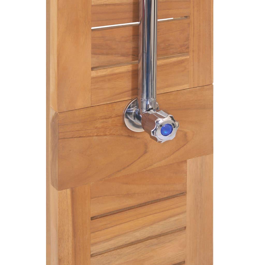 Premium Teak Wood Outdoor Shower Kit - 80.3