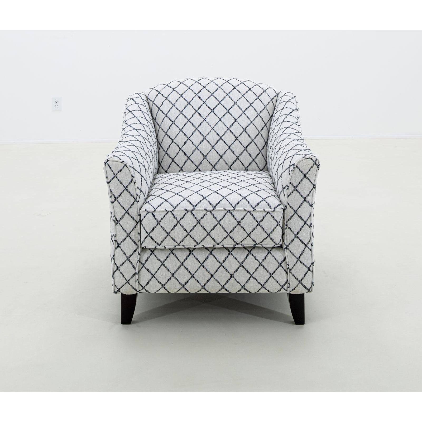 Macarena Muse Accent Chair - Mid Century Modern Lounge Chair with Wooden Legs for Living Room, Bedroom & Office Decor - Stylish Comfortable Reading Chair for Home & Workspace