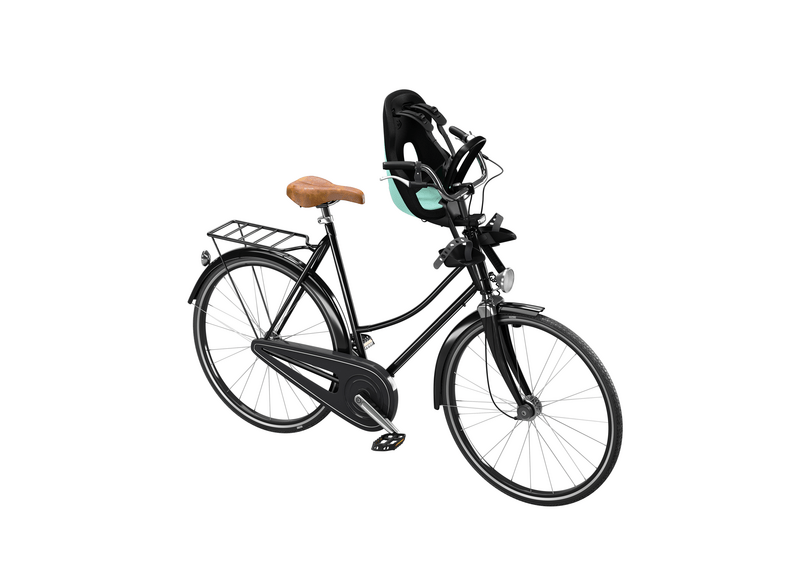 Thule Yepp Nexxt 2 Mini Child Bike Seat - Universal Fit for Most Bicycles | Safe & Comfortable Toddler Carrier | Perfect for Family Cycling Adventures & Urban Commutes
