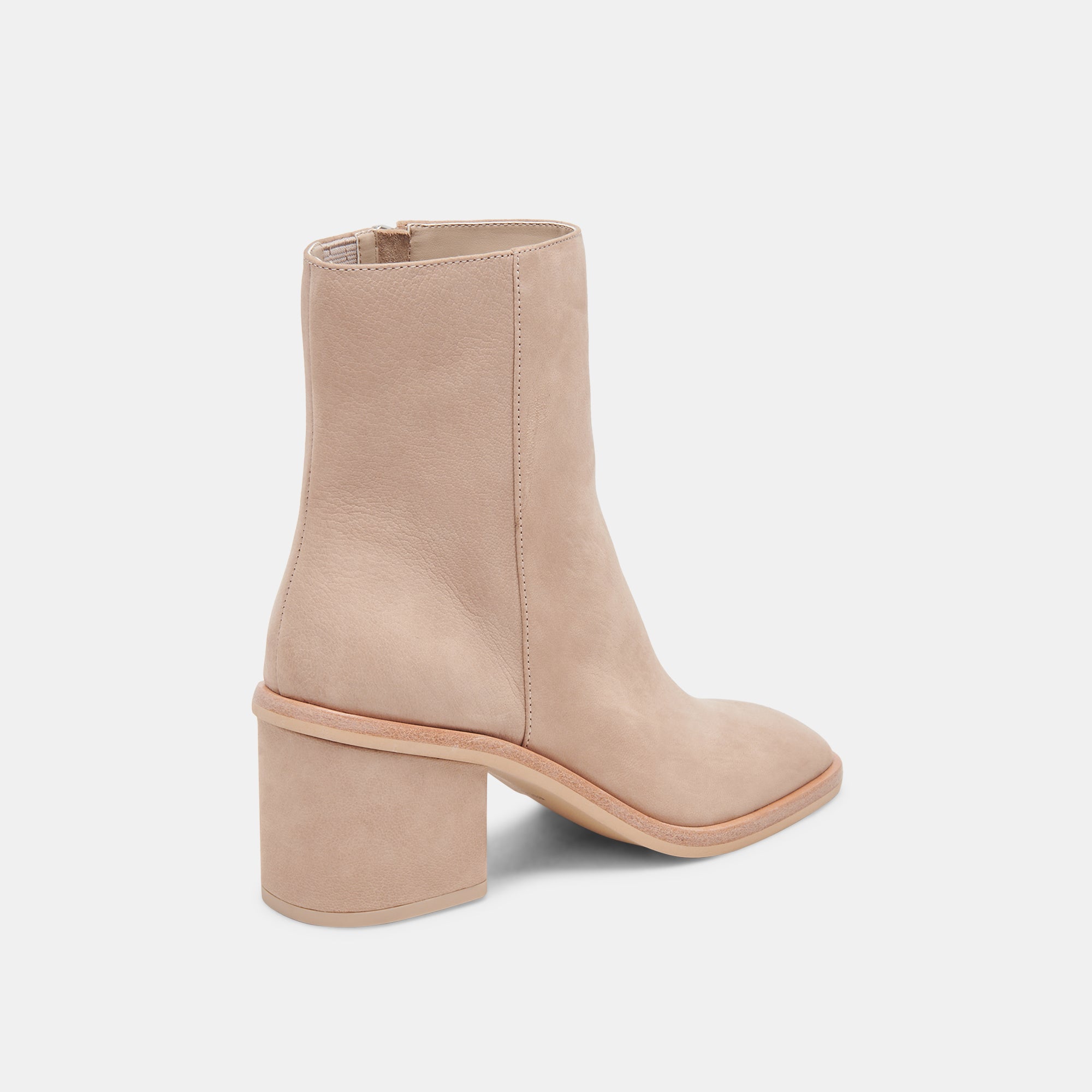 Stylish Taupe Nubuck Booties for Women - Comfortable & Fashionable Ankle Boots for Fall/Winter - Perfect for Office, Dating & Casual Outfits