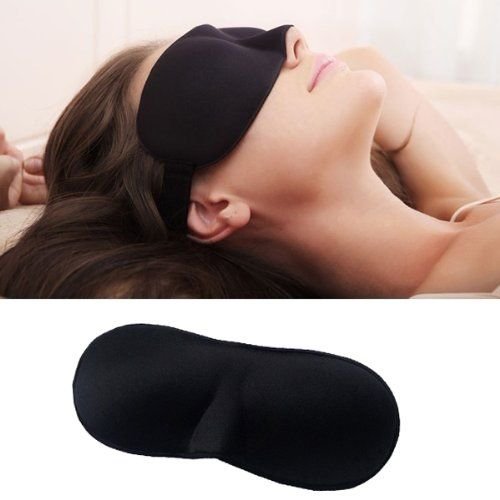 Soft Padded Sleep Eye Mask with Comfortable Ear Plugs for Travel & Relaxation - Perfect for Airplane, Nap & Meditation