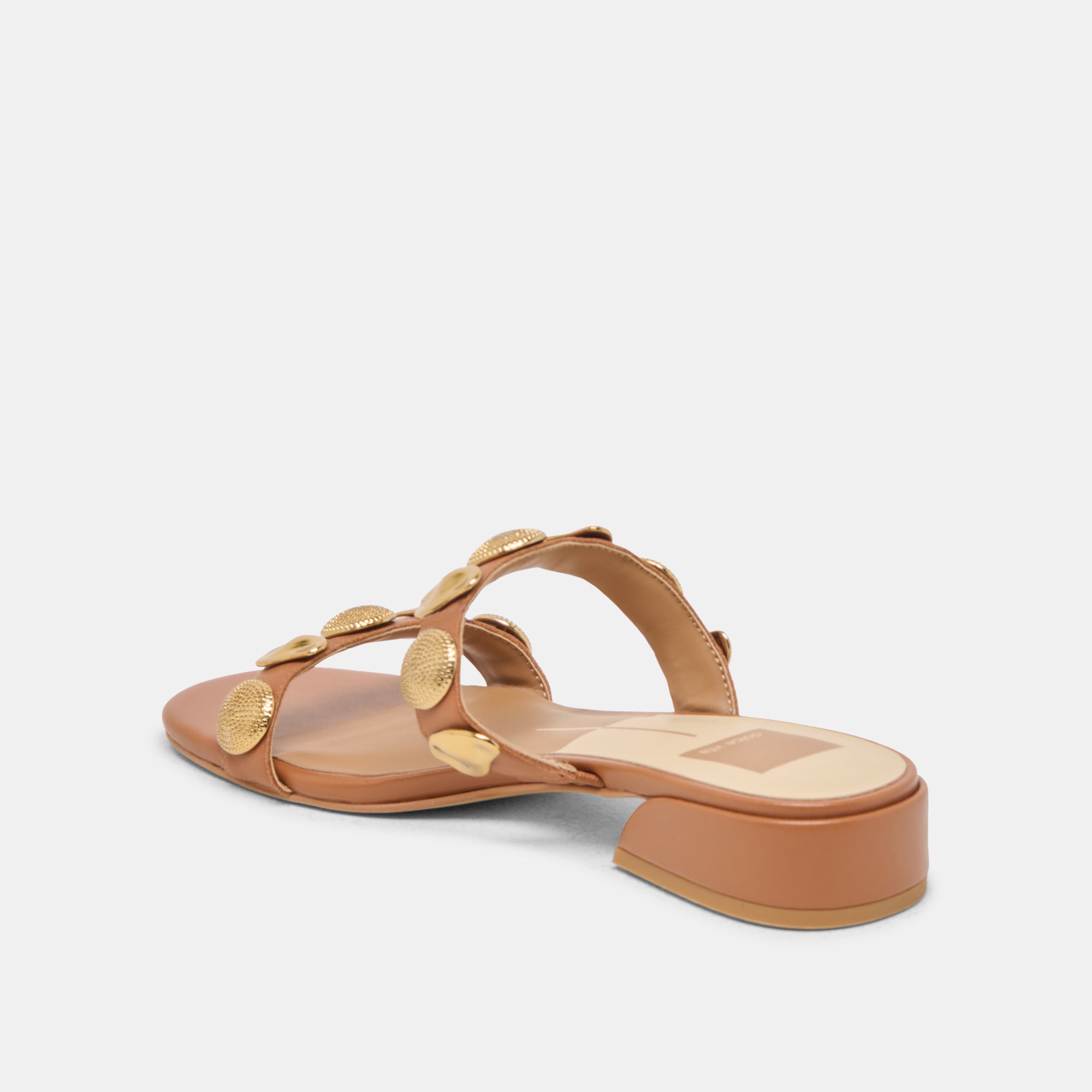 FARROW Women's Saddle Leather Sandals - Comfortable Casual & Dressy Strappy Slide Sandals for Summer, Beach, Vacation and Everyday Wear