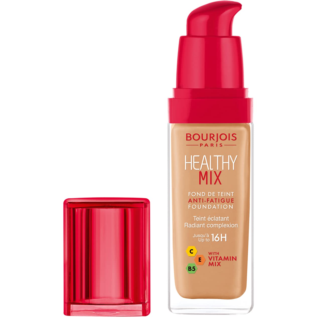 Bourjois Healthy Mix Foundation - Light Bronze 29199601056 | Natural Finish, Hydrating Formula for Flawless Skin | Perfect for Daily Wear & Special Occasions