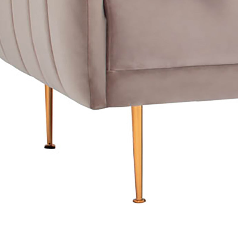 SUPRA 3-Seater Sofa in Burlywood - Modern Living Room Furniture for Comfortable Home & Office Seating