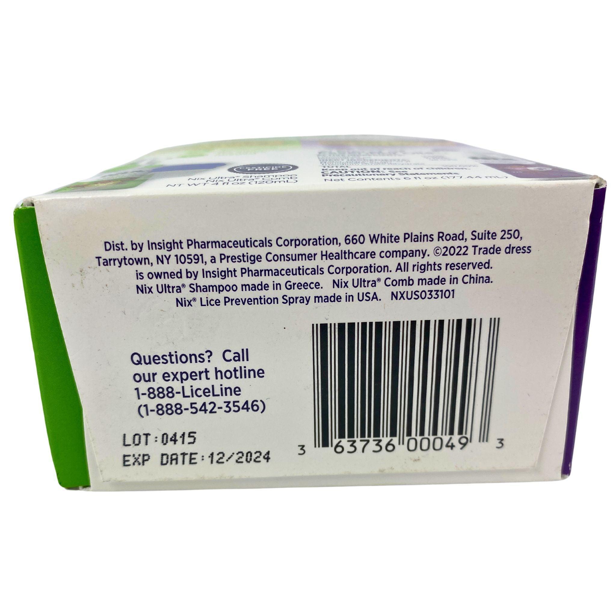 Nix Ultra Lice Treatment & Prevention Kit - 18 Piece Set for Head Lice Removal & Prevention - Safe & Effective Lice Treatment for Kids & Adults - Perfect for Home, School & Travel Use