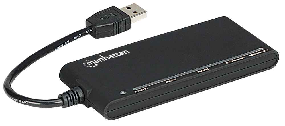 USB 3.0 Multi-Card Reader Writer - SD/TF/CF/MS/XD Compatible - Fast Data Transfer for Photographers, Designers & Tech Enthusiasts (Perfect for DSLR Cameras, Laptops & Home Offices)