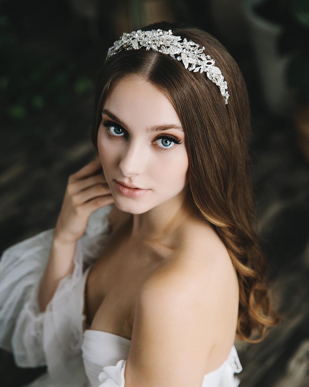 Georgia Crystal Headband - Elegant Rhinestone Hair Accessory for Women & Girls | Perfect for Weddings, Parties, Prom & Special Occasions