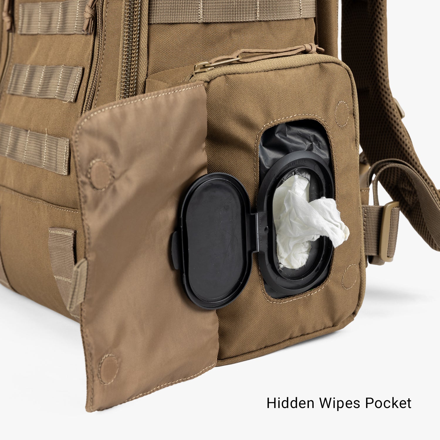 Lightweight Daypack Diaper Bag for Travel & Parenting - Waterproof Baby Essentials Backpack for Moms & Dads - Perfect for Outings, Shopping & Daily Use