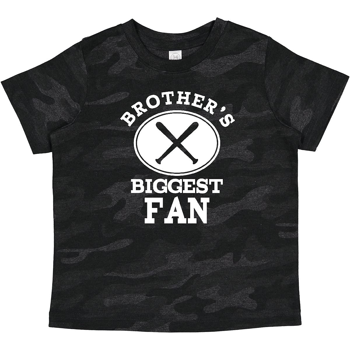 Inktastic Baseball Brothers Biggest Fan Baby T-Shirt - Cute Baseball-Themed Outfit for Infants & Toddlers - Perfect for Game Days, Family Photos & Sports Events