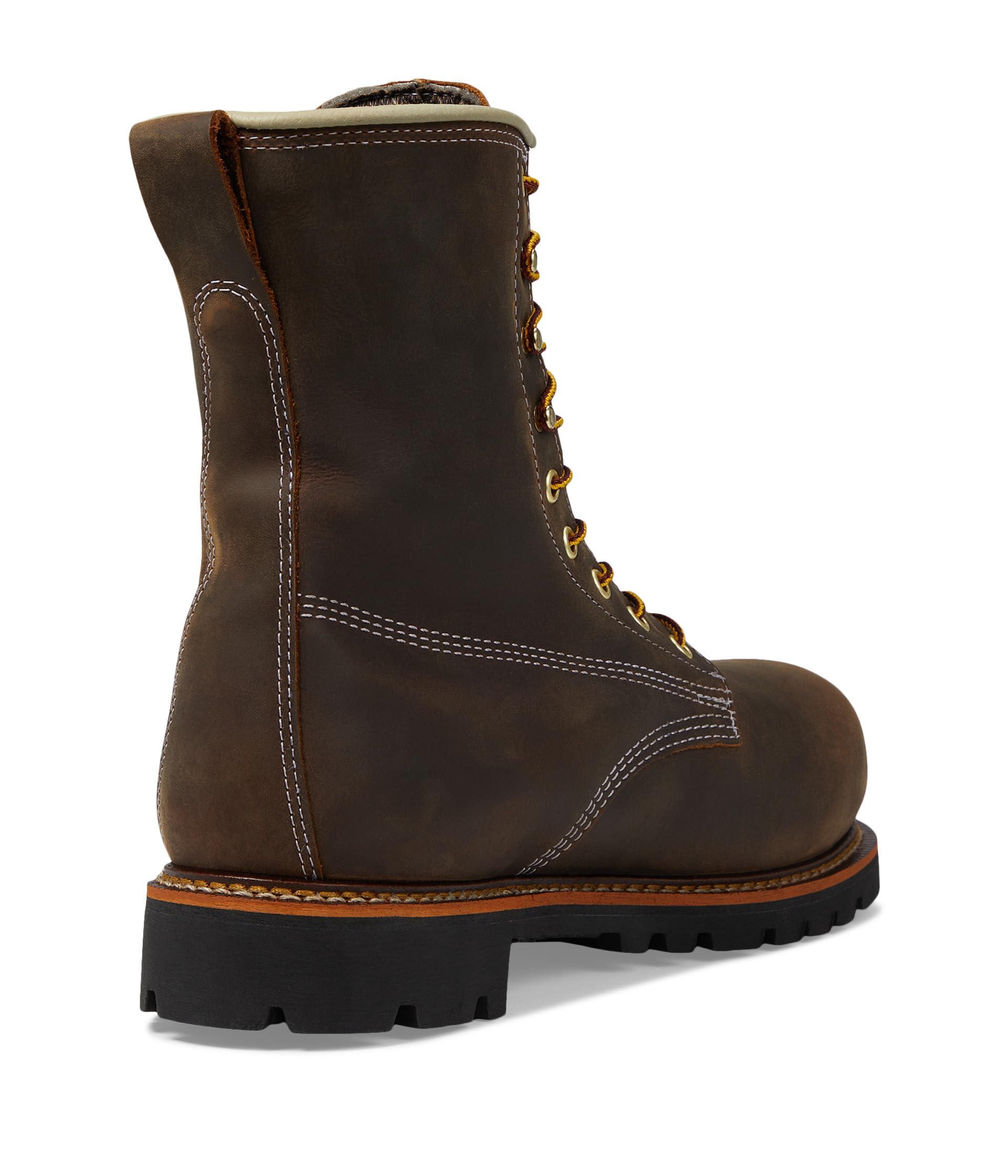 **Thorogood American Legacy 8” Insulated Waterproof Work Boots for Men – Nano Composite Safety Toe, 400g Thinsulate, Oil & Slip-Resistant Outsole – Durable Construction & Comfort for Outdoor, Construction & Heavy-Duty Work**