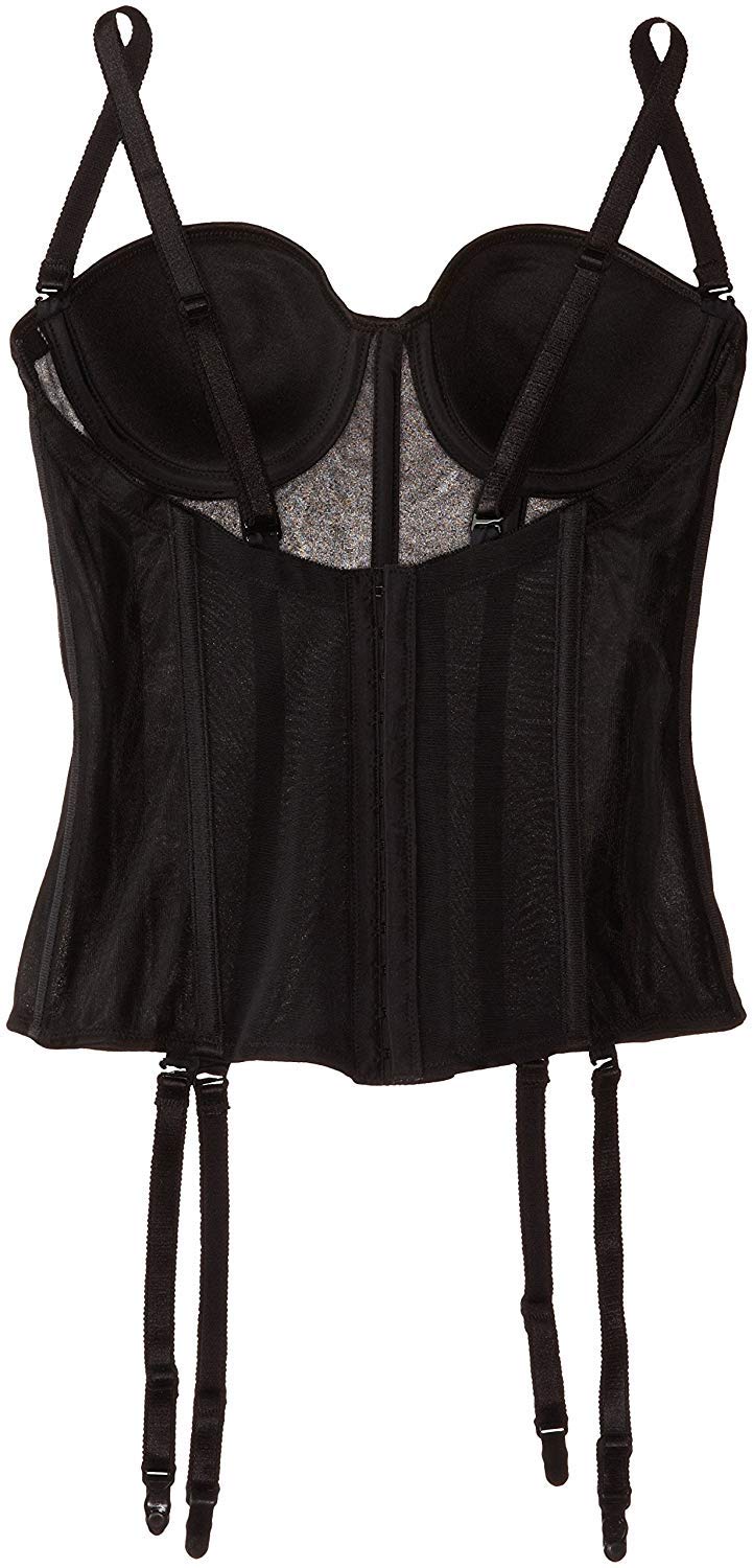 **Seamless Molded Sheer Corset Bra for Women - Full Figure Support, Comfortable & Sexy Lingerie - Perfect for Carnival, Parties & Special Occasions**