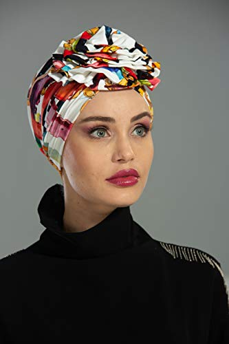 Stylish Cotton Turban Head Wrap for Women - Soft & Breathable Hair Scarf - Perfect for Yoga, Beach, or Everyday Fashion Accessory