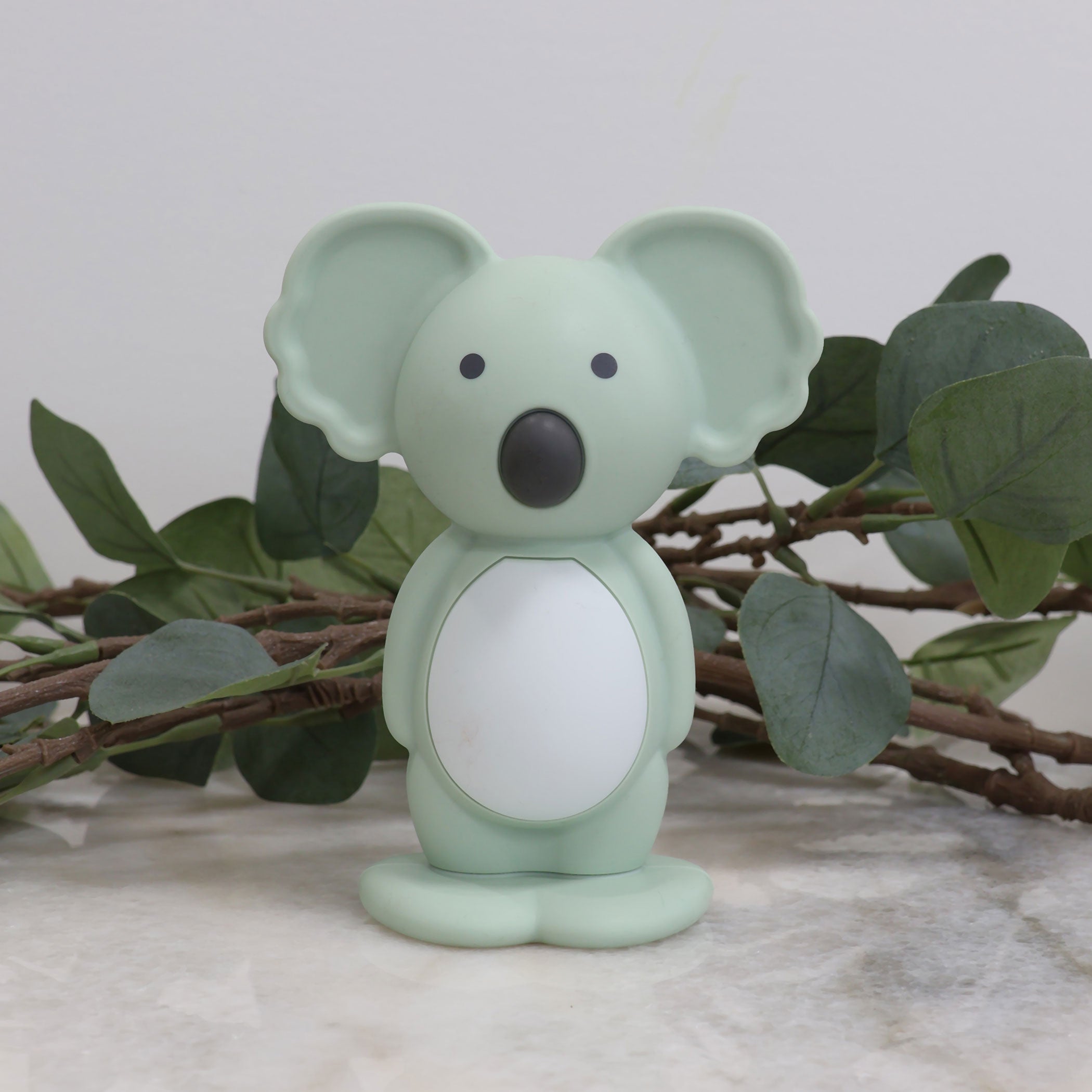 Aussie Animals Bubba Koala Silicone Teething Toy for Babies - Soft Chewable Eucalyptus Leaf Design - Perfect for Soothing Sore Gums & On-the-Go Teething Relief