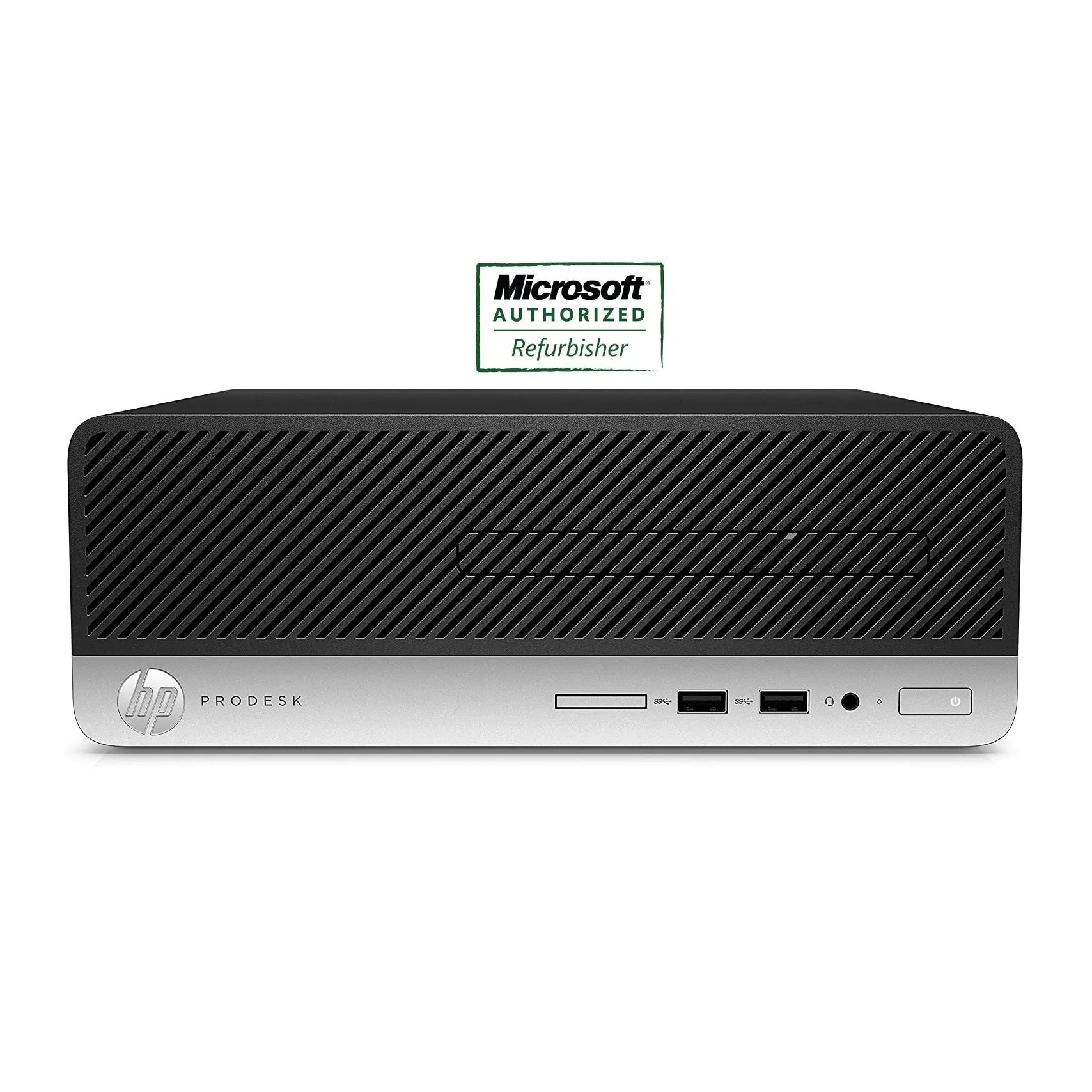 HP ProDesk 400 G4 SFF Business Desktop PC - Intel Core i5-7500 Quad-Core (7th Gen, up to 3.8GHz), 16GB RAM, 512GB SSD, Windows 10 Pro - DisplayPort, VGA, USB 3.0, WiFi, Bluetooth - Certified Refurbished with 1-Year Warranty | Perfect for Office Work, Home Use & Small Business Computing