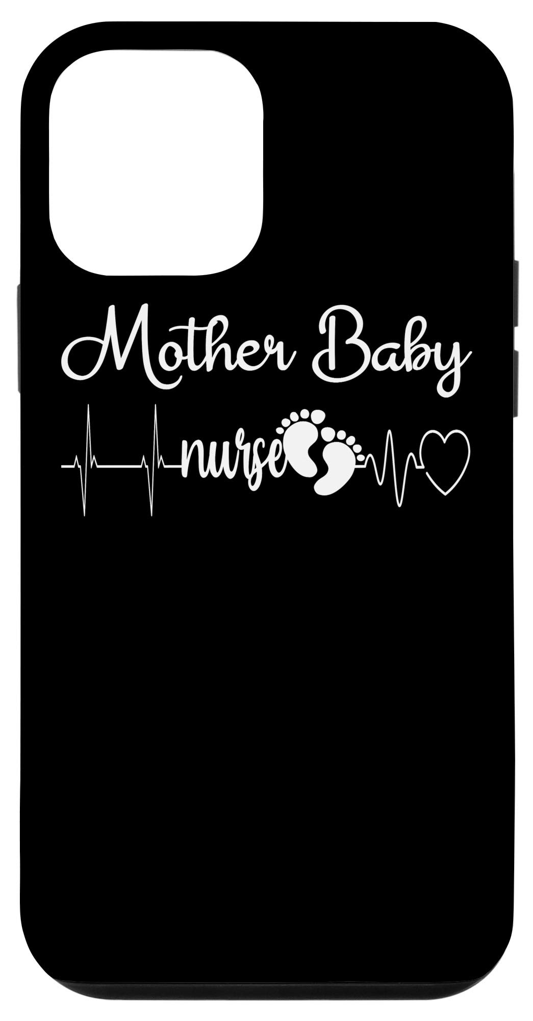 iPhone 12 Mini Case for New Moms - Shockproof Protective Phone Cover for Postpartum Nursing & Baby Care | Perfect for Breastfeeding, Hospital Visits & Newborn Parenting