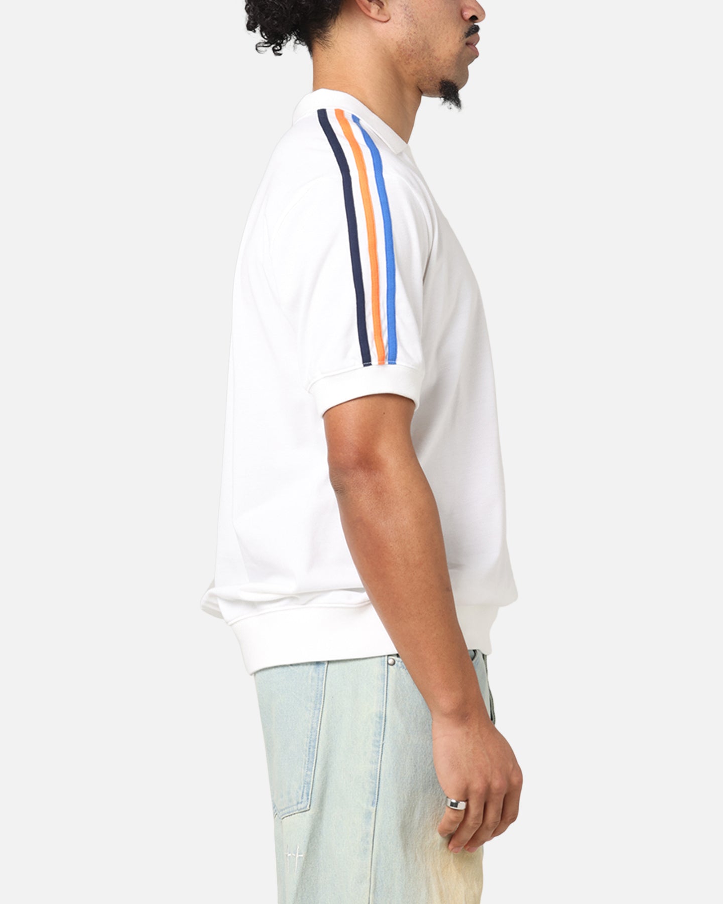 Adidas Men's Classic Polo Shirt - White, Slim Fit, Moisture Wicking, Casual & Athletic Wear for Golf, Work & Everyday Comfort