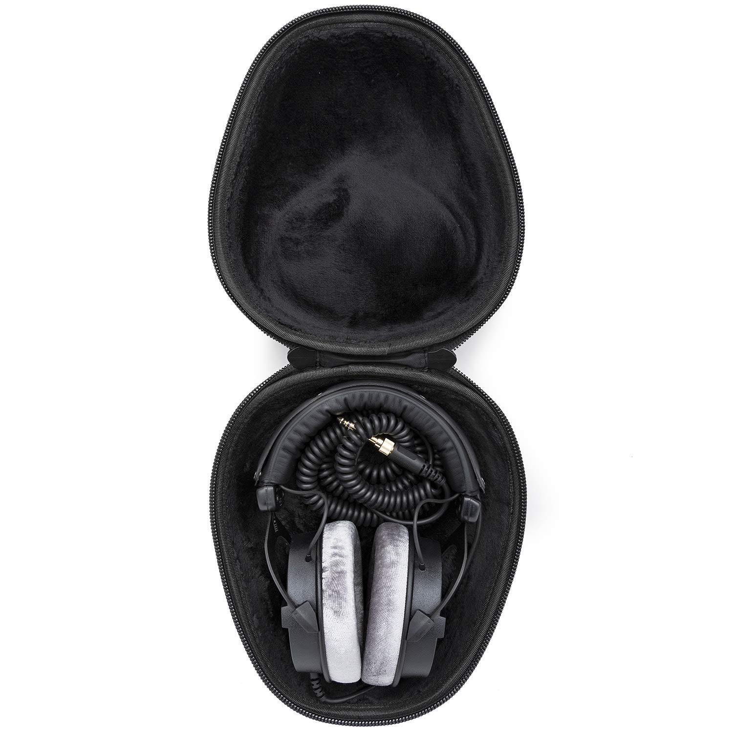 Beyerdynamic DT-990 Pro 250 Ohm Open-Back Studio Headphones with Knox Gear Large Hard Shell Case Bundle - Perfect for Professional Audio Recording, Mixing & Gaming