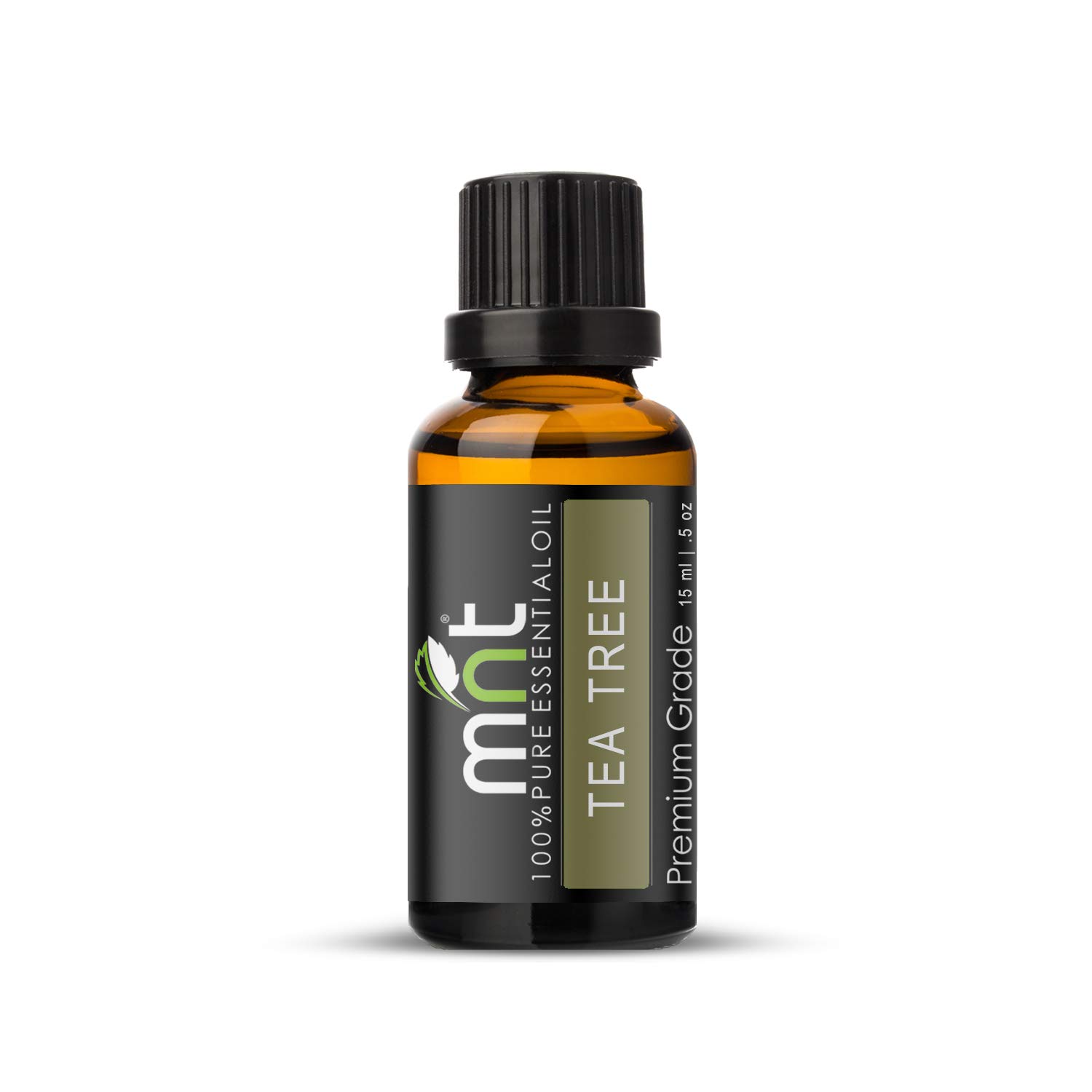 100% Pure Natural Peppermint Oil & Tea Tree Oil Combo (15ML Each) - Promotes Hair Growth & Skin Care | Perfect for Aromatherapy, DIY Beauty & Scalp Treatments