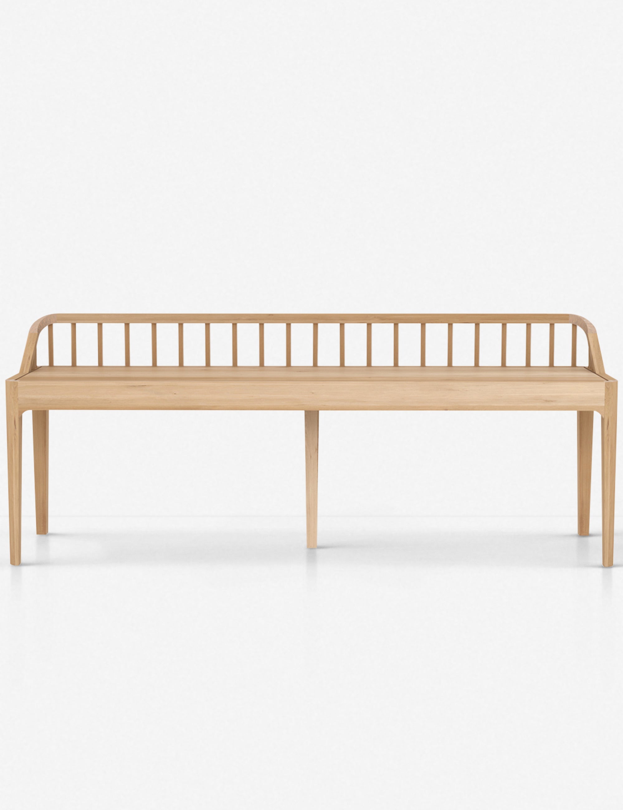 Dellah Bench - Modern Wooden Entryway Bench with Storage | Perfect for Hallway, Living Room & Bedroom | Sturdy & Stylish Home Decor