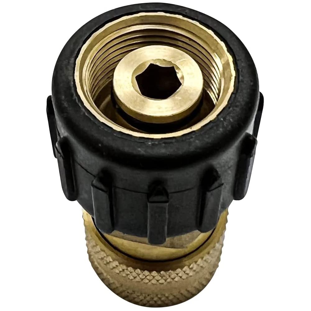 Simpson Pressure Washer QC Socket M22 Brass 4500 PSI for Heavy-Duty Cleaning