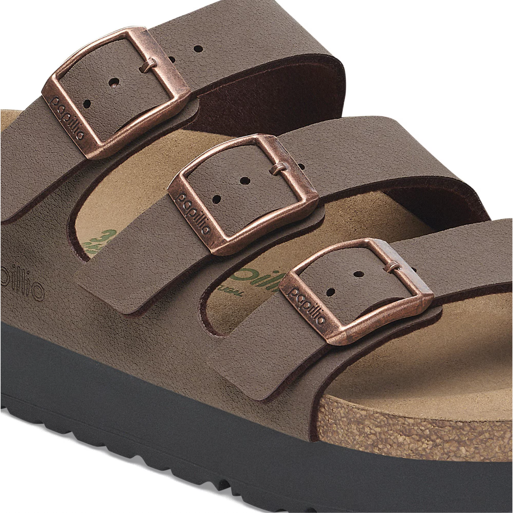 Birkenstock Florida Flex Platform Birkibuc Sandal - Comfortable Women's Adjustable Straps Sandals for Walking, Beach & Casual Wear