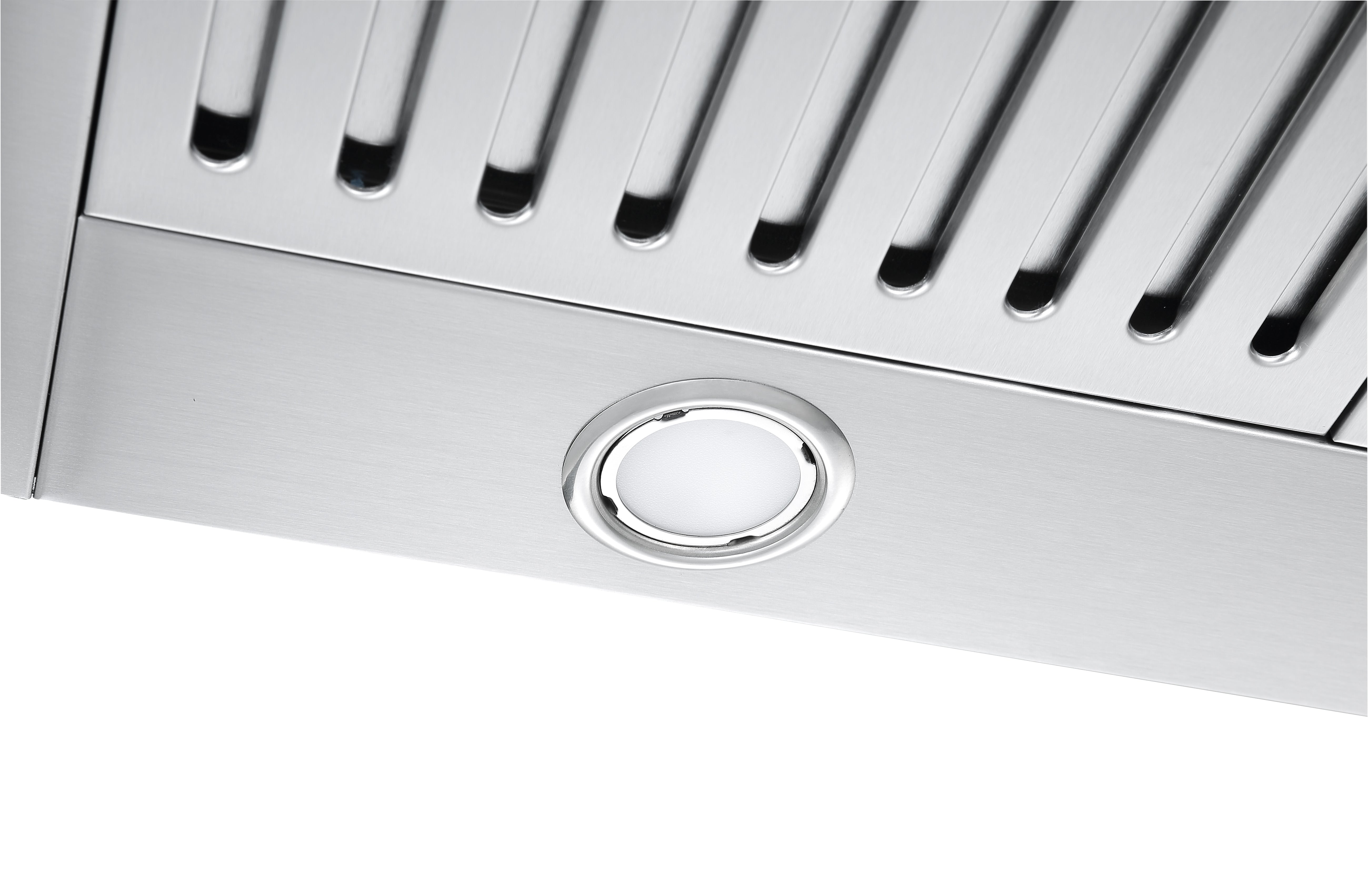 WPNL630 30 Inch Stainless Steel Wall Mount Pyramid Range Hood with Night Light - Powerful Kitchen Ventilation for Modern Homes