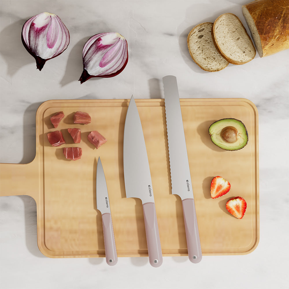 Ciarra Beyond Trio Knife Set with Gift Box - 8