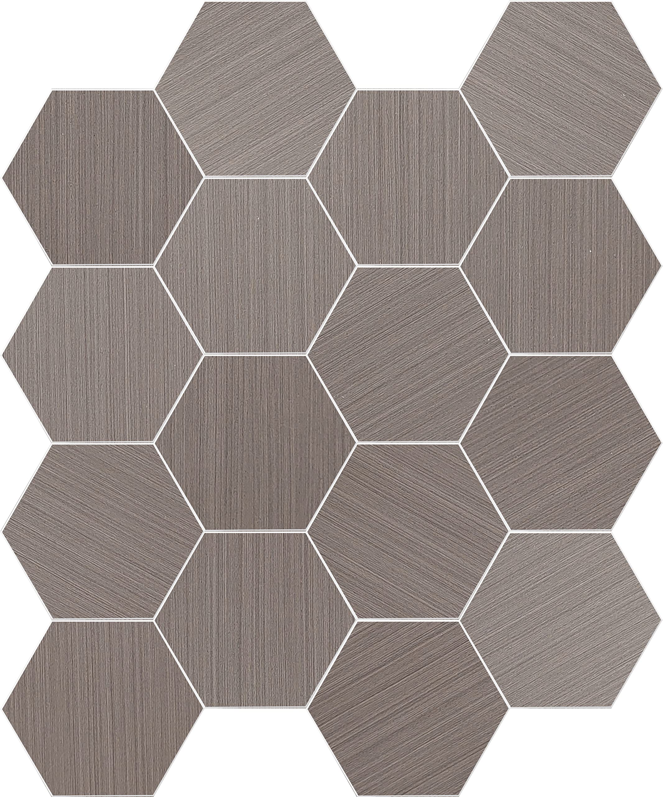 Hexagon Wood Grain Peel & Stick Tiles - Easy DIY Backsplash for Kitchen & Bathroom