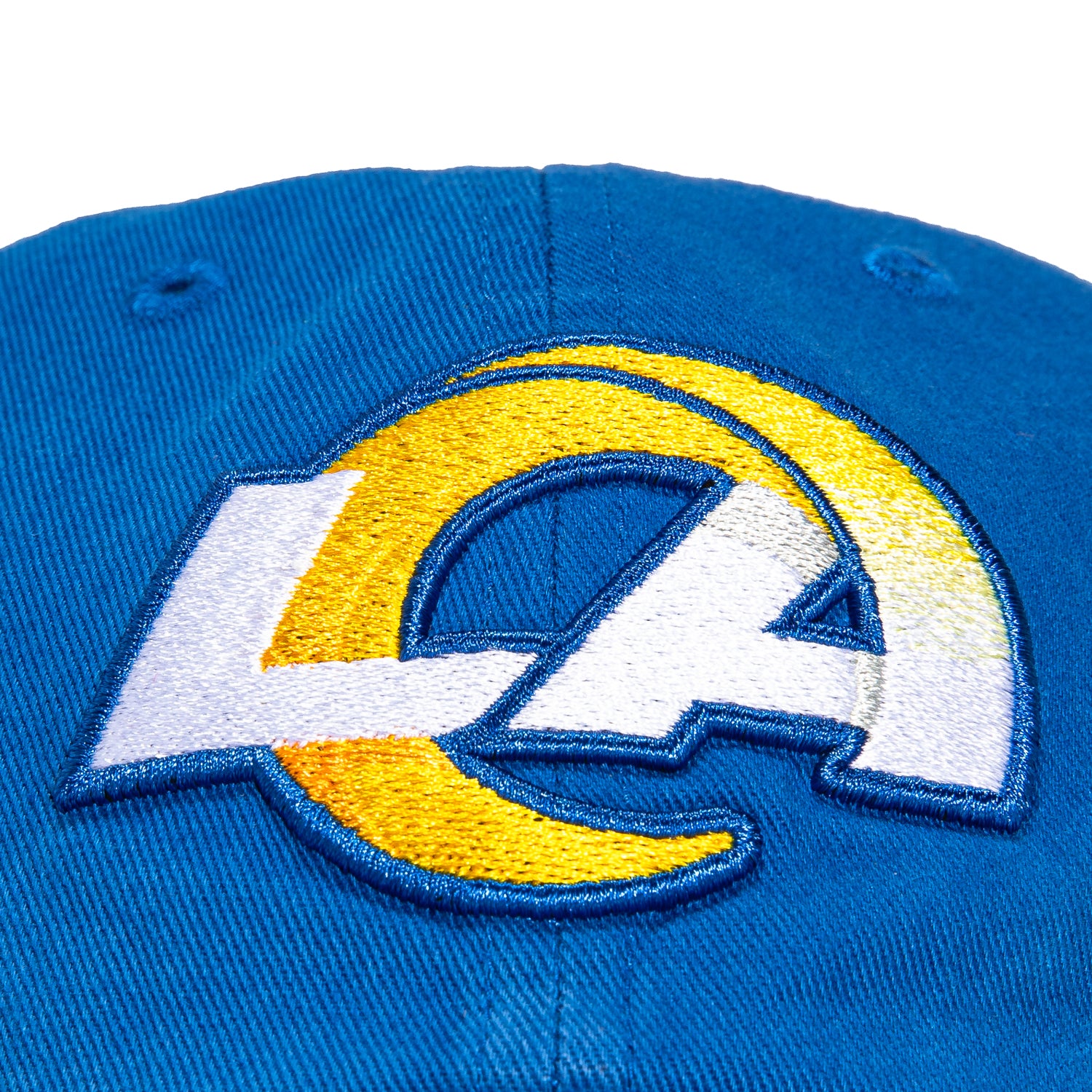 47 Brand Los Angeles Rams Montego Cleanup Adjustable Hat - Royal Blue - Official NFL Licensed Snapback Cap for Men & Women - Perfect for Game Day, Tailgating & Sports Fan Gifts
