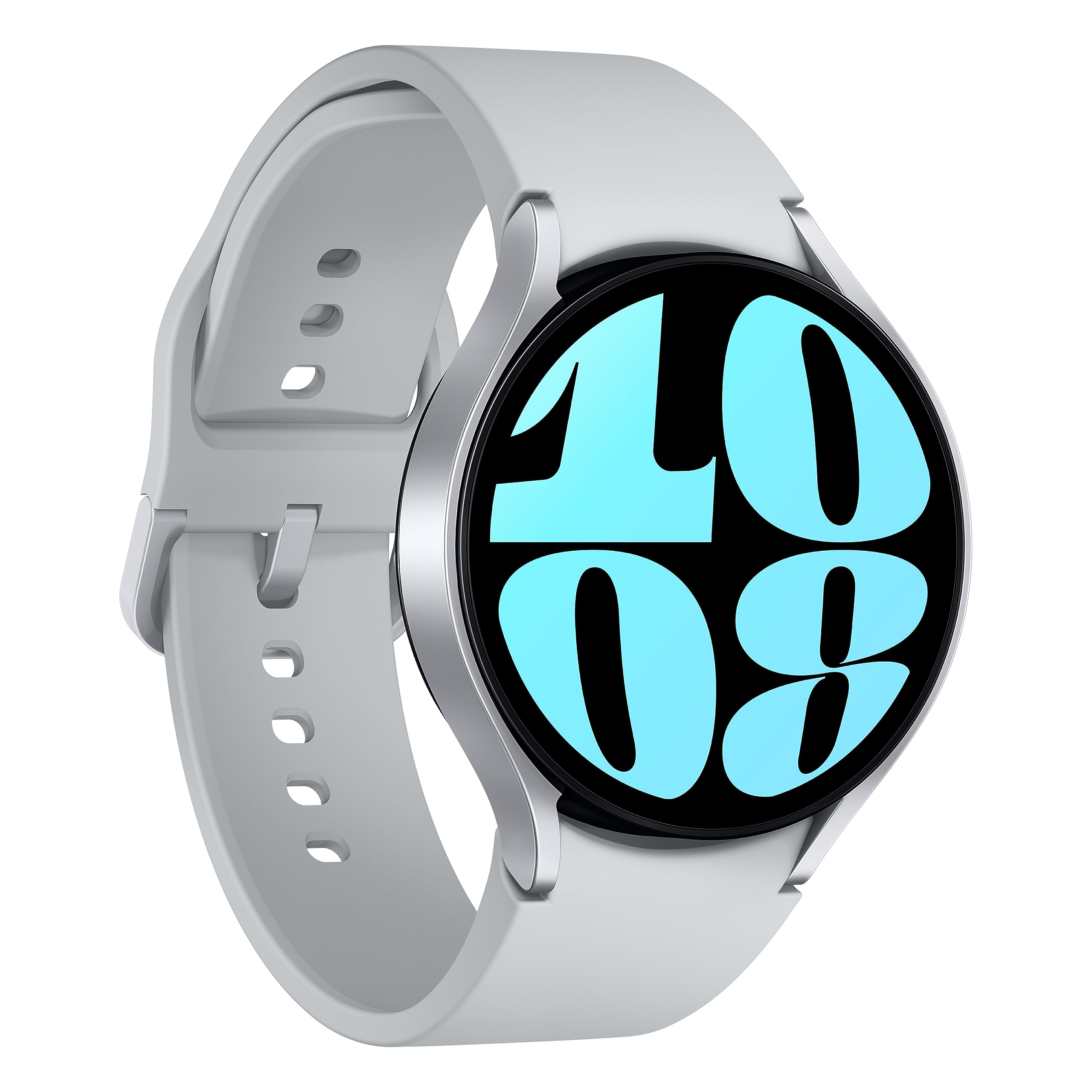 SAMSUNG Galaxy Watch 6 44mm LTE Smartwatch - Fitness Tracker with Heart Rate Monitor, Sleep Tracking & BIA Sensor | Big Screen, US Version, Silver (Renewed) | Perfect for Workouts, Health Monitoring & Daily Activity Tracking