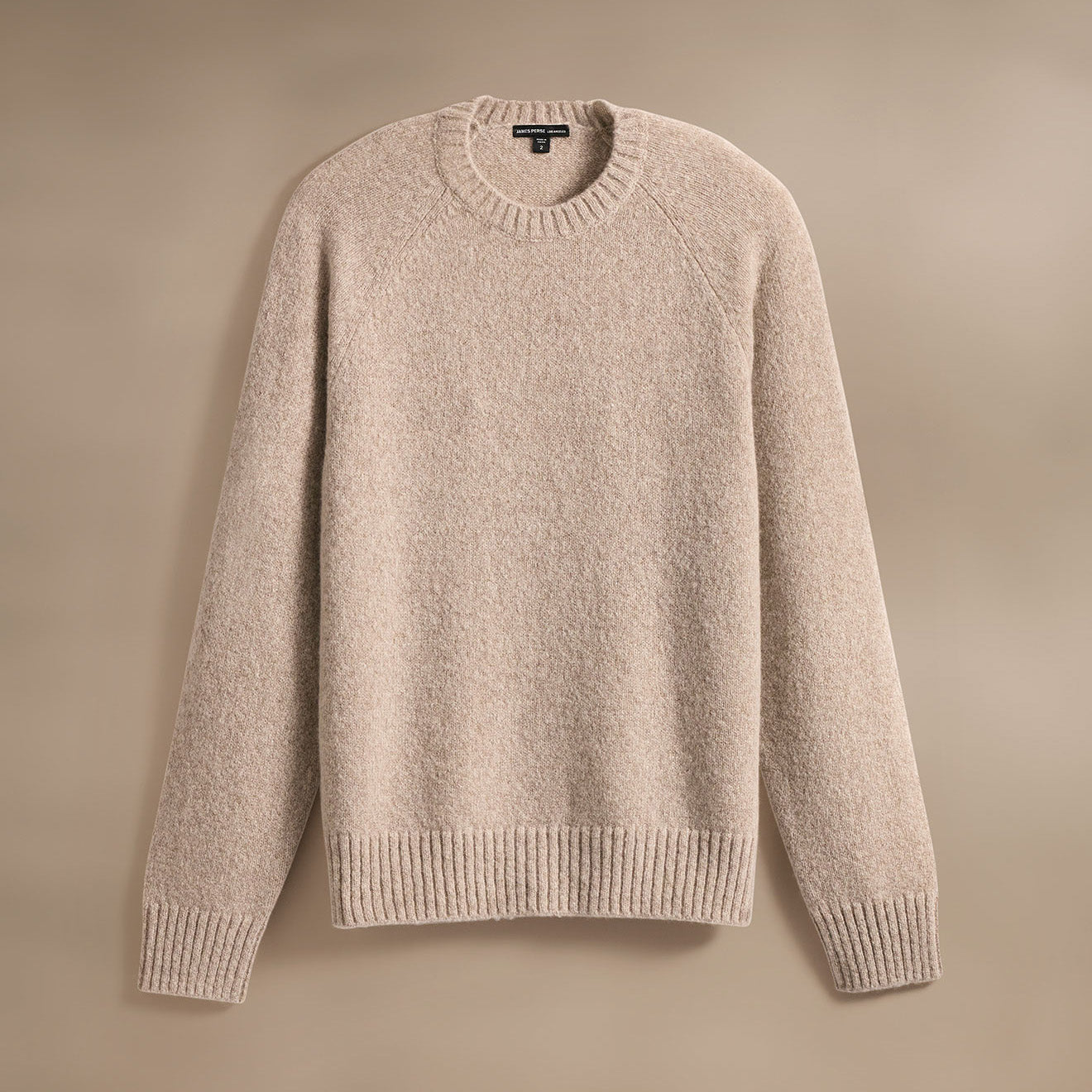 Soft Lightweight Textured Cashmere Crew Neck Sweater for Women - Hazel Brown | Cozy Winter Layering & Casual Office Wear