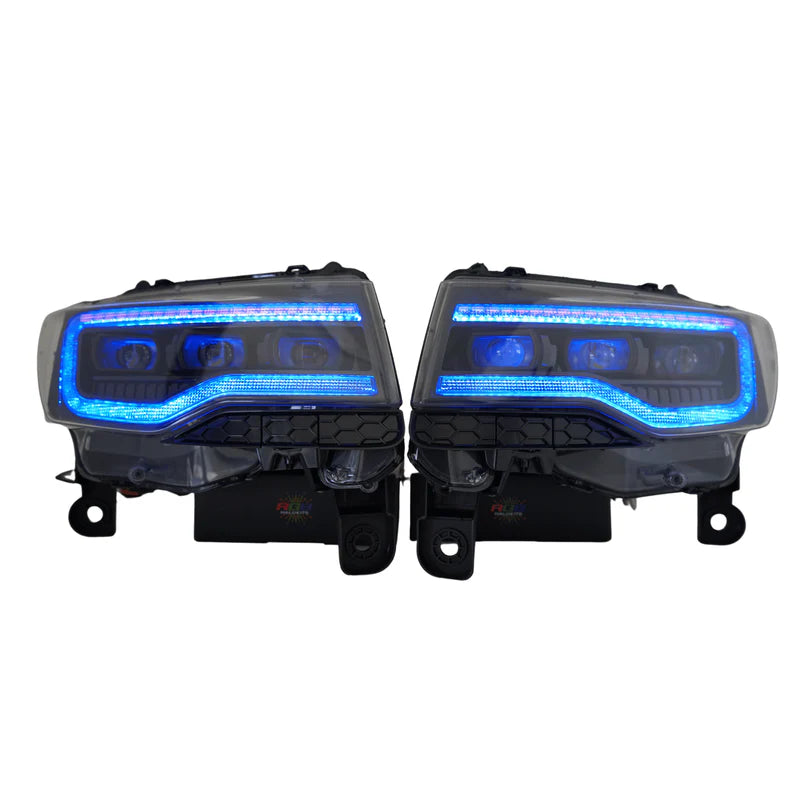 Morimoto XB LED Headlights for Jeep Grand Cherokee (2014-2021) - Multicolor Flow Series - Upgrade Your Night Driving & Off-Road Adventure